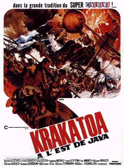 Krakatoa, East of Java - French Movie Poster