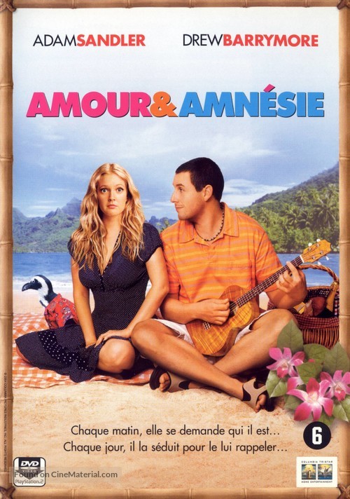 50 First Dates - Belgian Movie Cover
