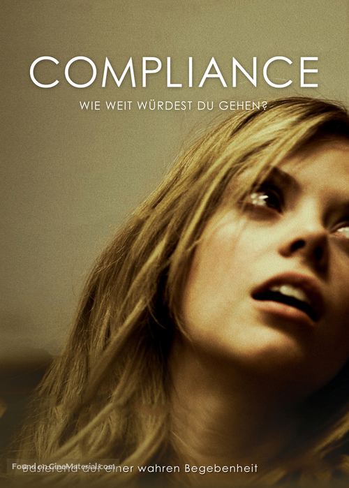 Compliance - German DVD movie cover