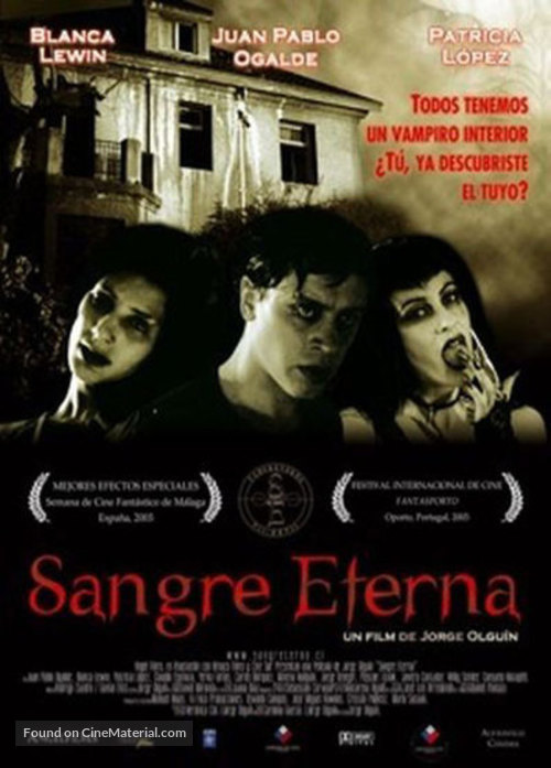 Sangre eterna - Chilean Movie Poster