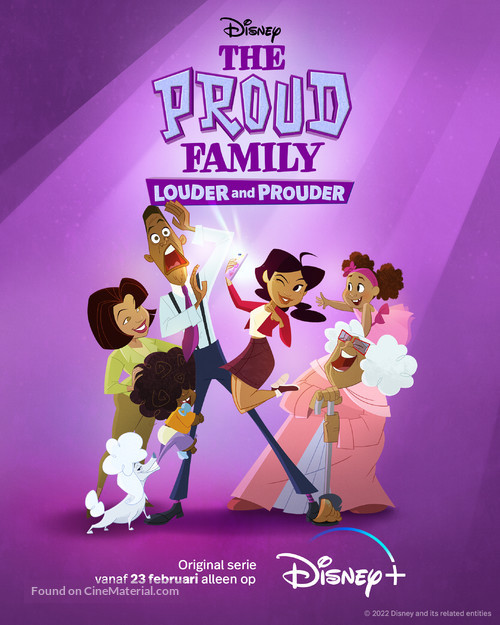 &quot;The Proud Family: Louder and Prouder&quot; - Dutch Movie Poster