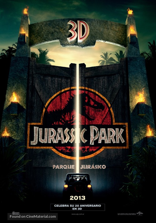 Jurassic Park - Argentinian Movie Poster