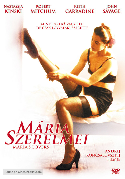 Maria&#039;s Lovers - Hungarian DVD movie cover