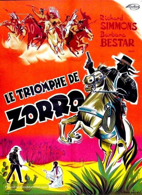 Man with the Steel Whip - French Movie Poster