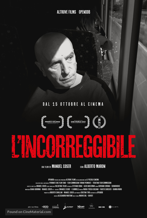 L&#039;incorreggibile - Italian Movie Poster