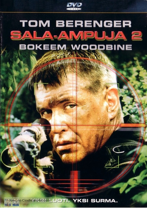 Sniper 2 - Finnish DVD movie cover