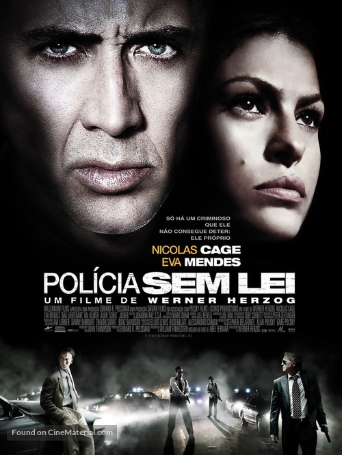 The Bad Lieutenant: Port of Call - New Orleans - Portuguese Movie Poster