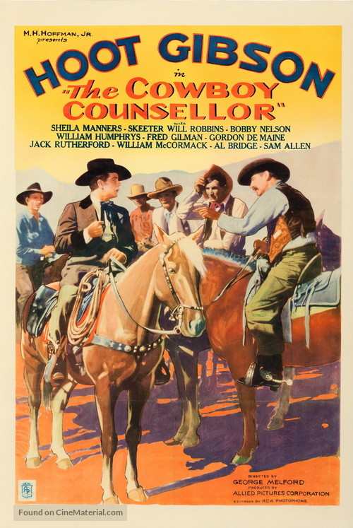 The Cowboy Counsellor - Movie Poster