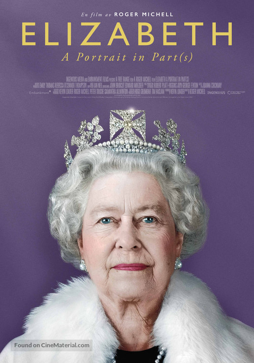 Elizabeth: A Portrait in Part(s) - Swedish Movie Poster