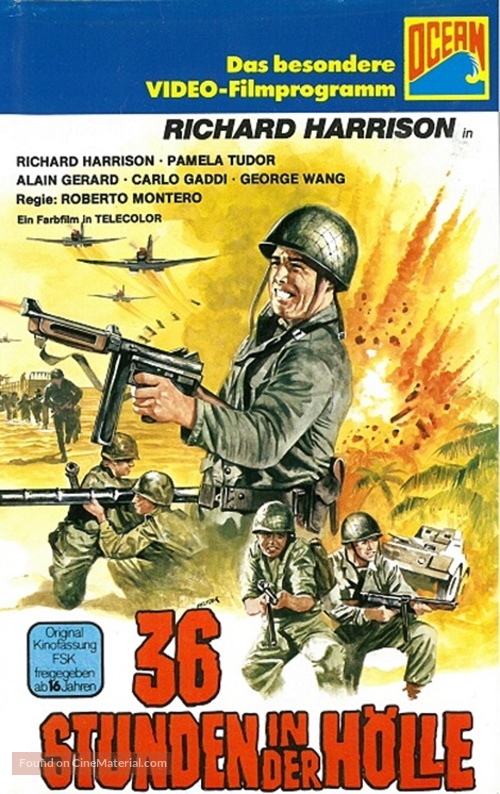 36 ore all&#039;inferno - German VHS movie cover