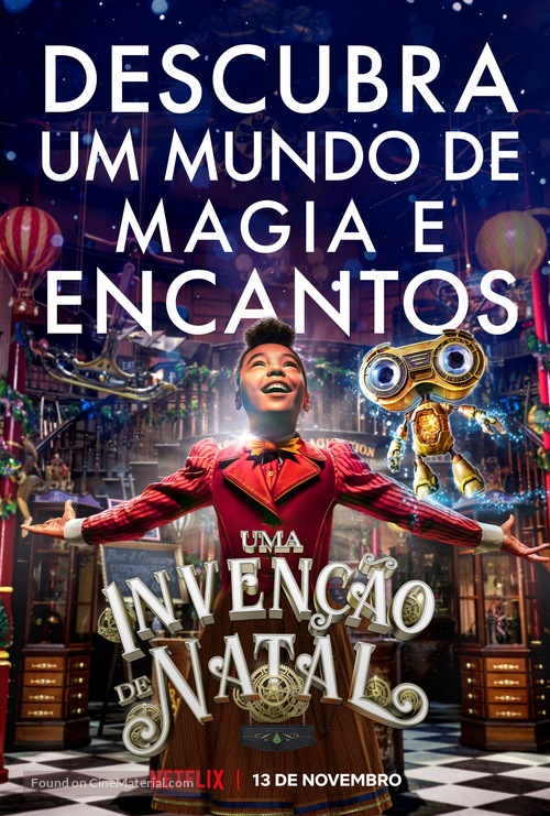 Jingle Jangle: A Christmas Journey - Brazilian Movie Poster