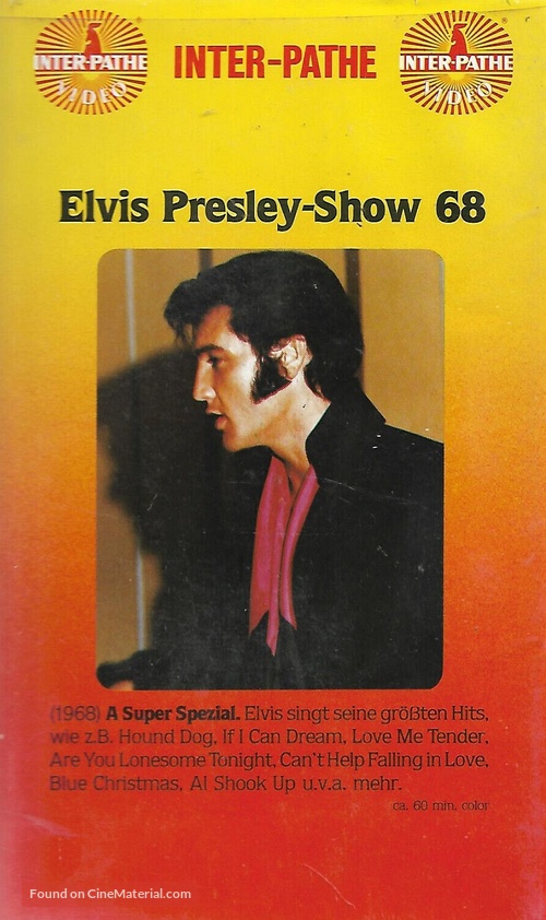 Elvis - German VHS movie cover