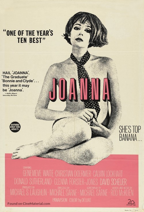 Joanna - British Movie Poster