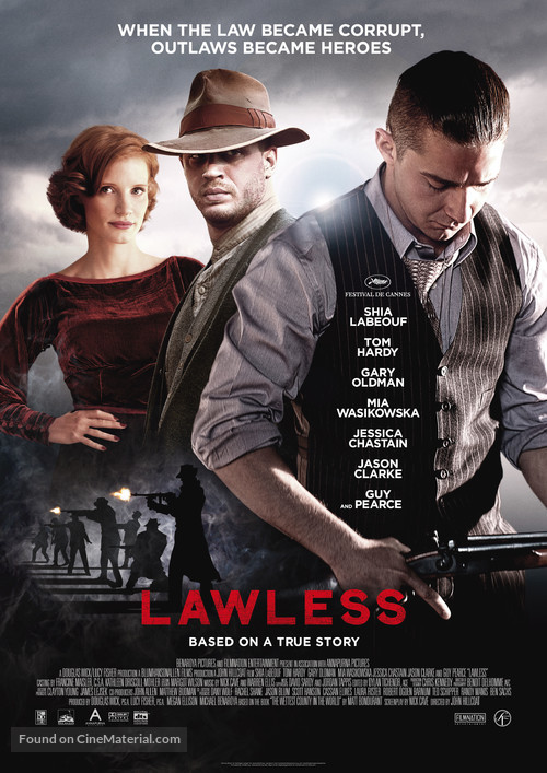 Lawless - Swedish Movie Poster
