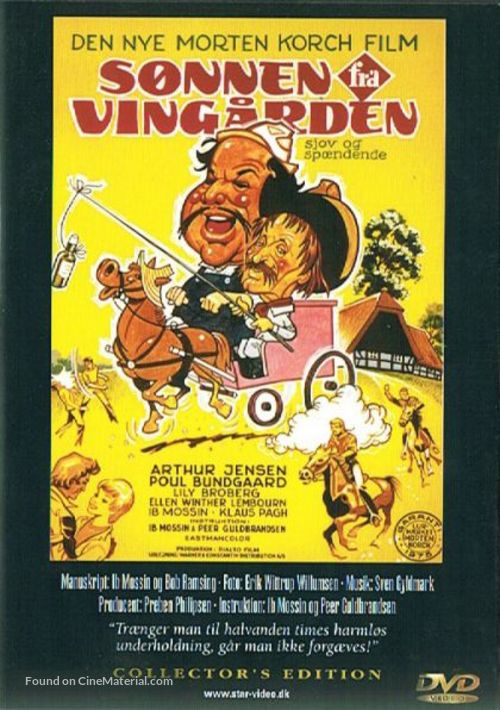 S&oslash;nnen fra ving&aring;rden - Danish DVD movie cover