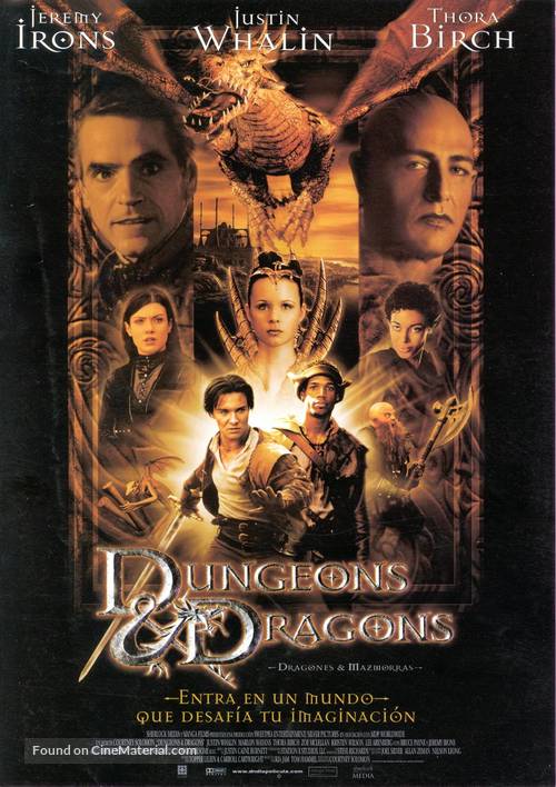 Dungeons And Dragons - Spanish Movie Poster