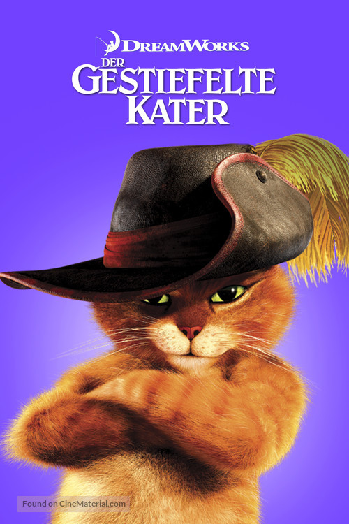 Puss in Boots - German Video on demand movie cover
