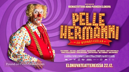 Pelle Hermanni ja Hypnotisoija - Finnish Movie Poster