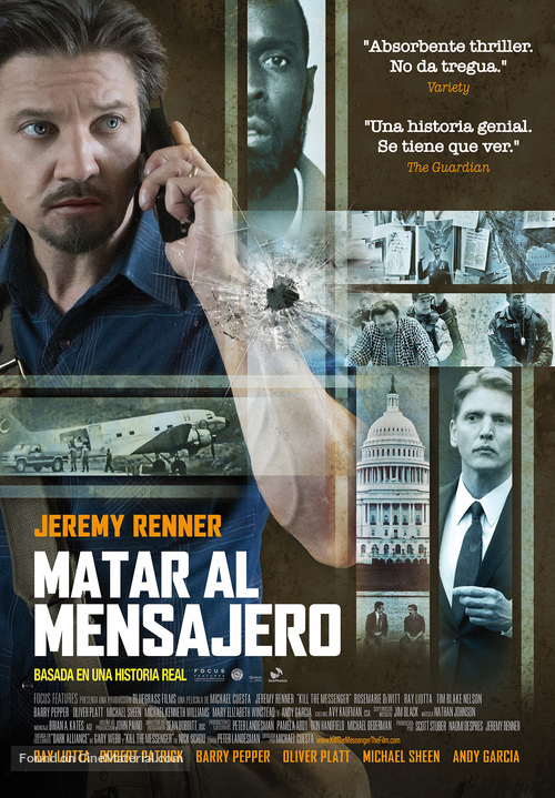 Kill the Messenger - Spanish Movie Poster