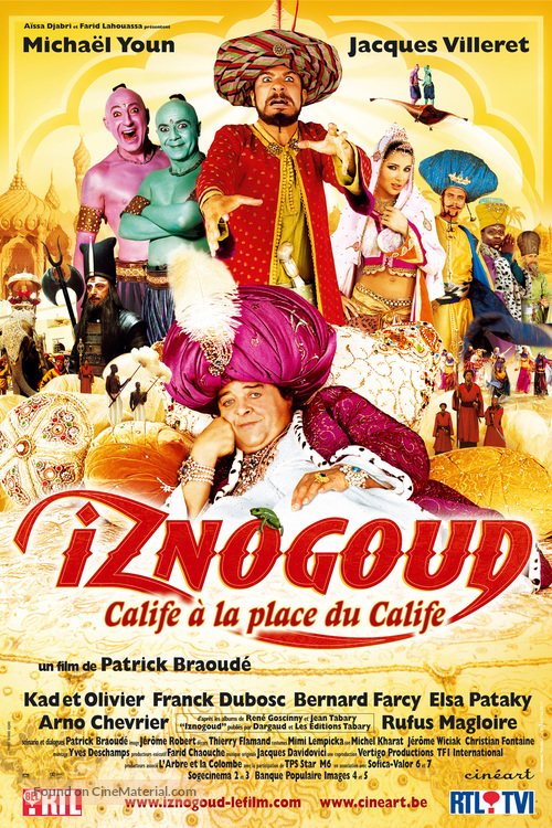Iznogoud - Belgian poster