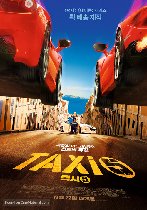 Taxi 5 - South Korean Movie Poster