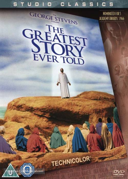 The Greatest Story Ever Told - British Movie Cover