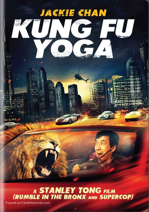 Kung-Fu Yoga - DVD movie cover