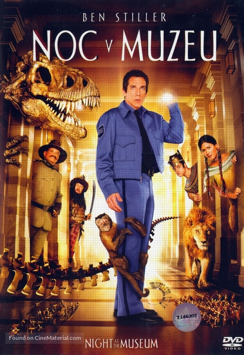 Night at the Museum - Czech Movie Cover