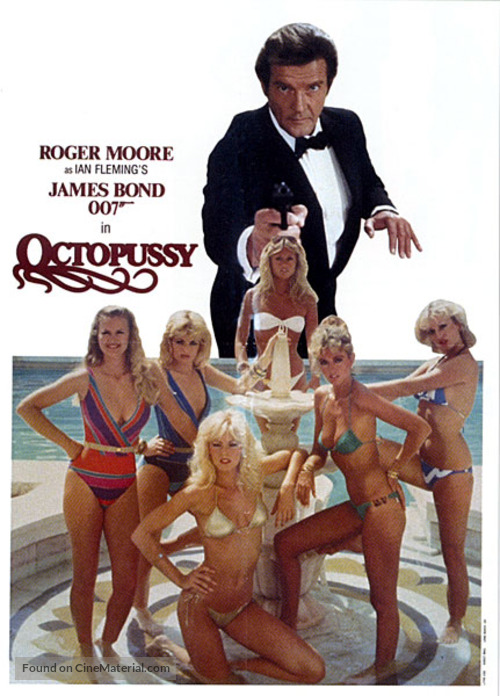 Octopussy - DVD movie cover