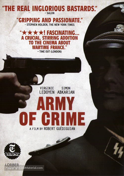 L&#039;arm&eacute;e du crime - DVD movie cover