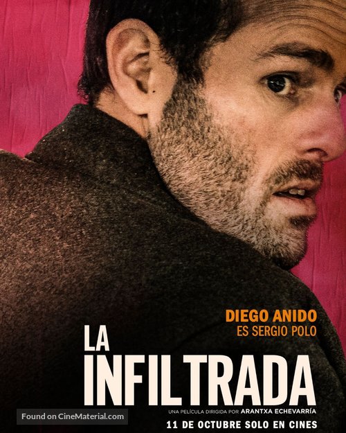 La infiltrada - British Movie Poster