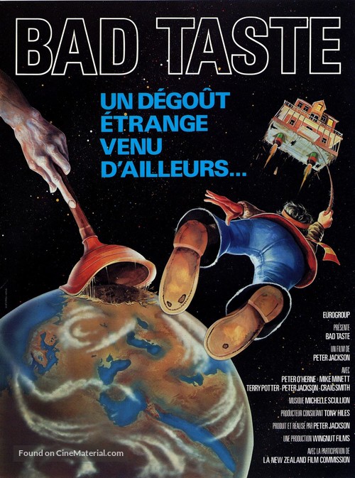 Bad Taste - French Movie Poster