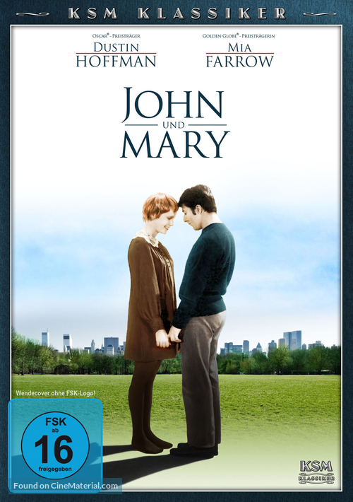 John and Mary - German DVD movie cover