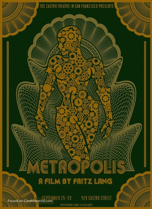 Metropolis - Homage movie poster