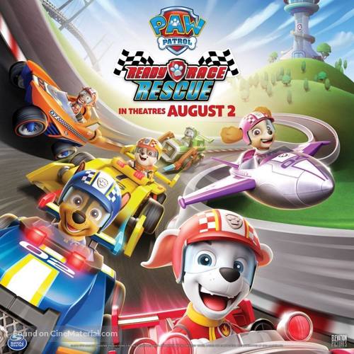 Paw Patrol: Ready, Race, Rescue! - Canadian Movie Poster