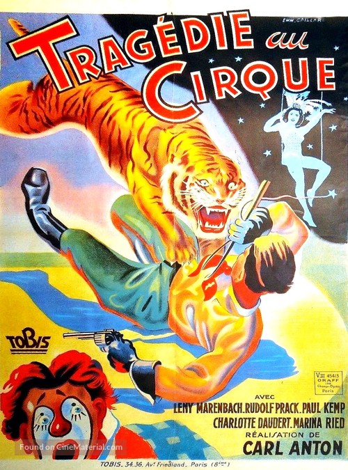 Die gro&szlig;e Nummer - French Movie Poster