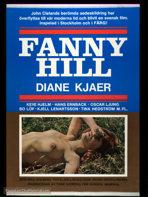Fanny Hill - Swedish Movie Poster
