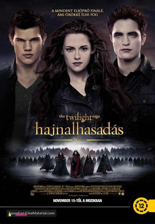 The Twilight Saga: Breaking Dawn - Part 2 - Hungarian Movie Poster