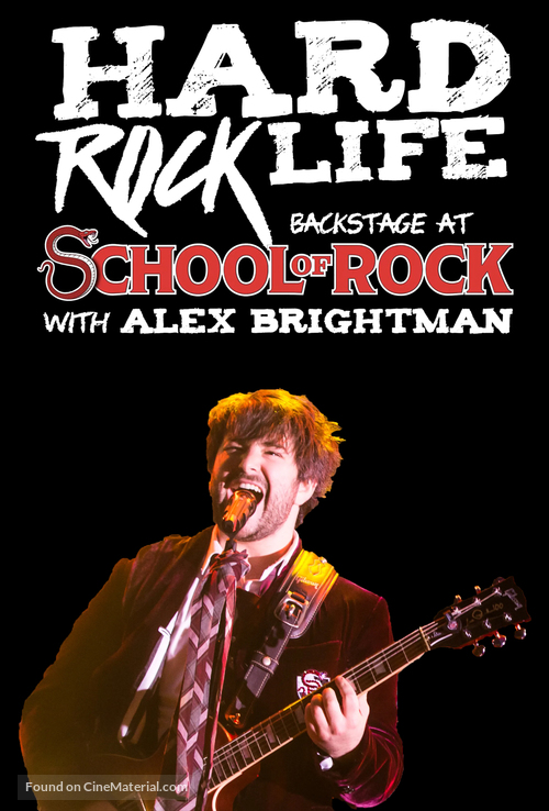 &quot;Hard Rock Life: Backstage at &#039;School of Rock&#039; with Alex Brightman&quot; - Movie Poster