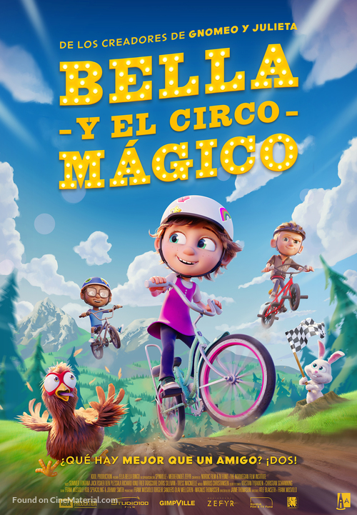 Elleville Elfrid - Spanish Movie Poster