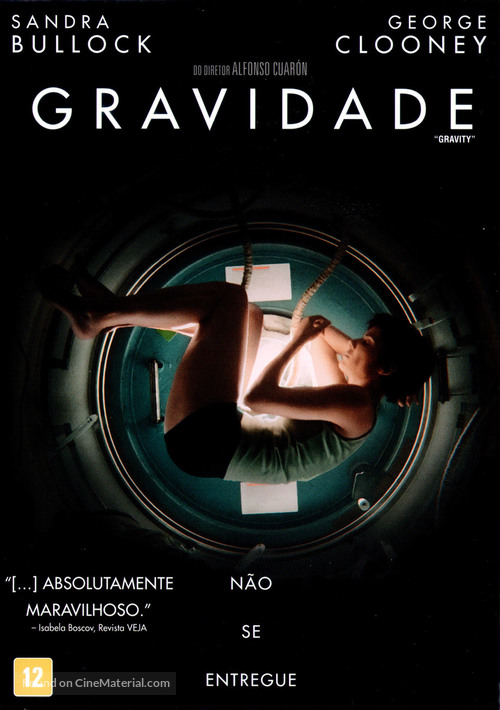 Gravity - Brazilian DVD movie cover