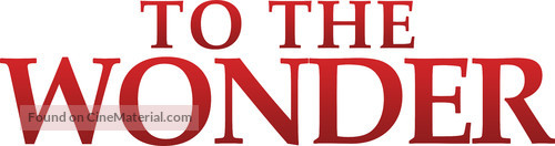 To the Wonder - Logo