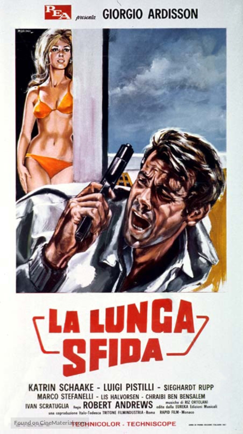 La lunga sfida - Italian Movie Poster