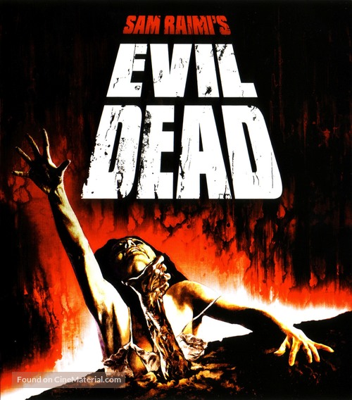 The Evil Dead - French Blu-Ray movie cover