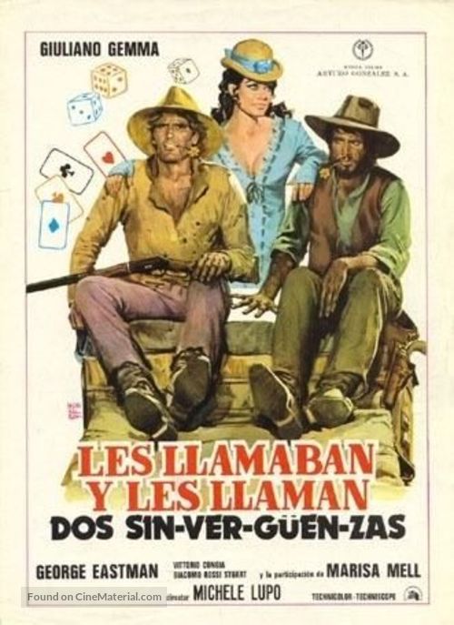 Amico, stammi lontano almeno un palmo - Spanish Movie Poster
