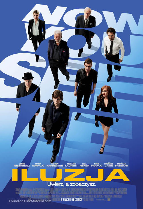 Now You See Me - Polish Movie Poster