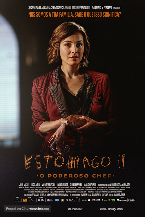 Est&ocirc;mago II: O Poderoso Chef - Brazilian Movie Poster