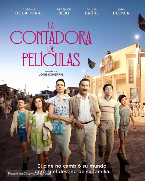 La contadora de pel&iacute;culas - Spanish Movie Poster