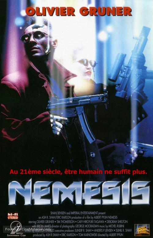 Nemesis - French VHS movie cover