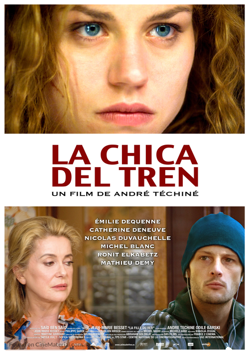 La fille du RER - Spanish Movie Poster